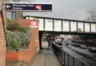 taxi in worcester park